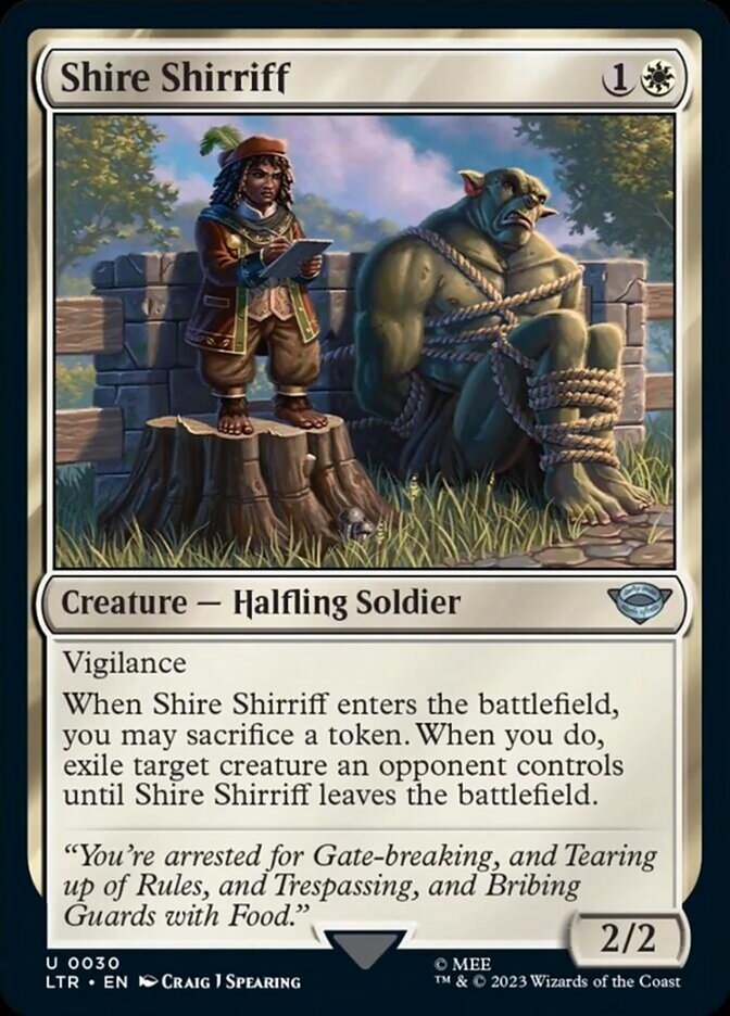 Shire Shirriff - Foil