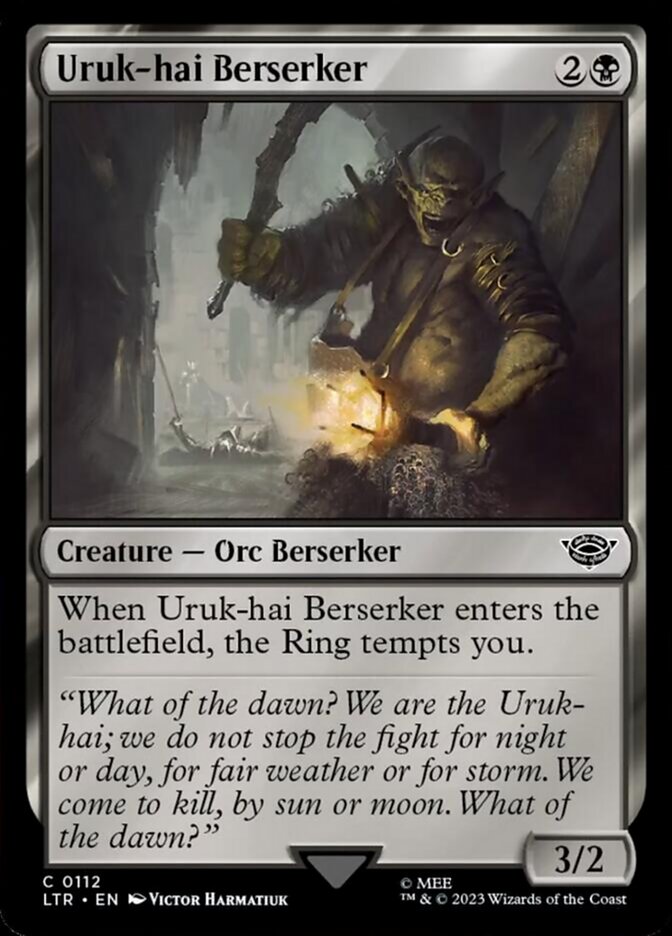 Uruk-hai Berserker - Foil