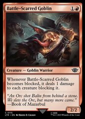 Battle-Scarred Goblin - Foil