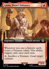 Gloin, Dwarf Emissary - Extended Art