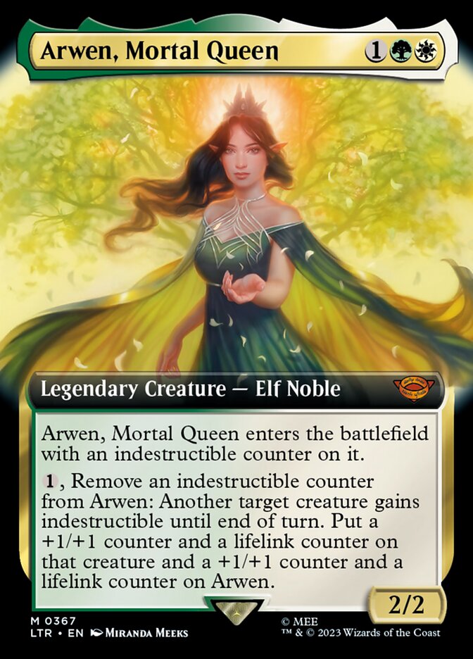 Arwen, Mortal Queen ~ Extended Art