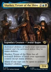 [DEPRECATED] Sharkey, Tyrant of the Shire - Foil - Extended Art