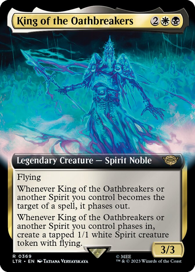 King of the Oathbreakers - Foil - Extended Art