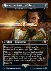 Herugrim, Sword of Rohan - Sword of Hearth and Home - Foil - Borderless