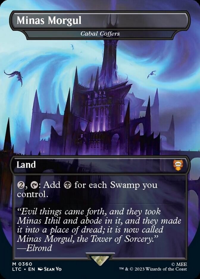 Minas Morgul - Cabal Coffers - Foil - Borderless