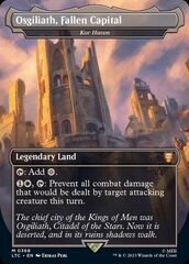 Osgiliath, Fallen Capital - Kor Haven (368) (Borderless) - Foil