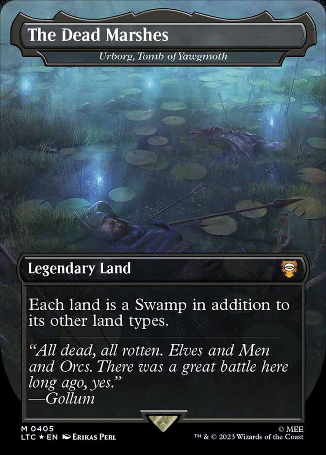 The Dead Marshes - Urborg, Tomb of Yawgmoth - Surge Foil - Borderless