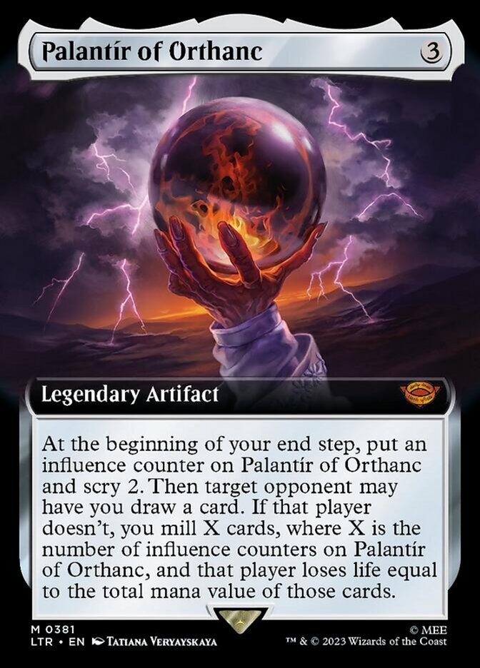 Palantir of Orthanc - Extended Art