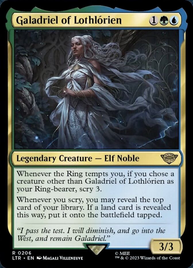 Galadriel of Lothlorien - Foil