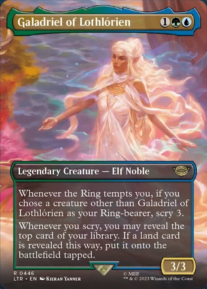 Galadriel of Lothlorien ~~ Borderless - Foil