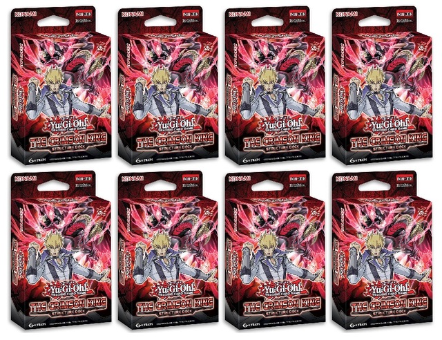 The Crimson King Structure Deck Display - 1st Edition