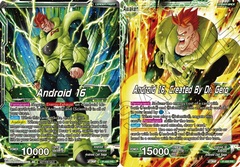 Android 16 // Android 16, Created by Dr. Gero - P-495 - PR - Silver Foil