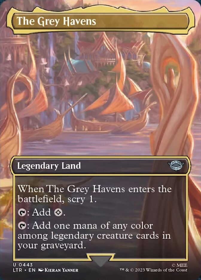 The Grey Havens - Foil - Borderless