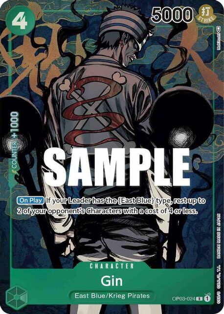 Gin - OP03-024 - R - Alternate Art - Foil
