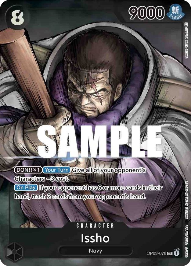 Issho - OP03-078 - SR - Alternate Art - Foil