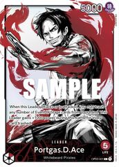 Portgas.D.Ace - OP03-001 - L - Alternate Art