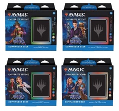 Universes Beyond: Doctor Who Commander Decks (Set of 4)