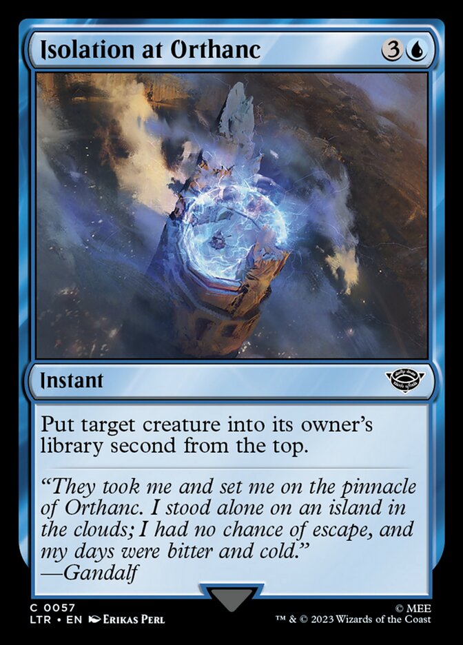 Isolation at Orthanc - Foil