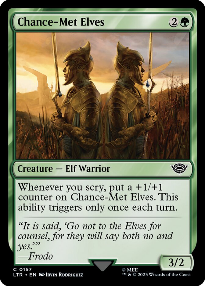 Chance-Met Elves - Foil