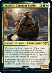 Aragorn, Company Leader (0191) - Foil