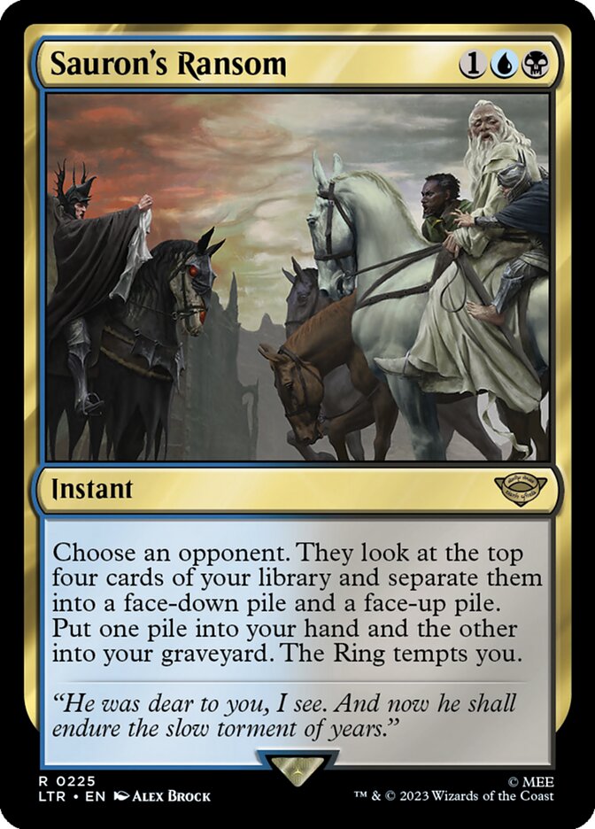 Saurons Ransom - Foil