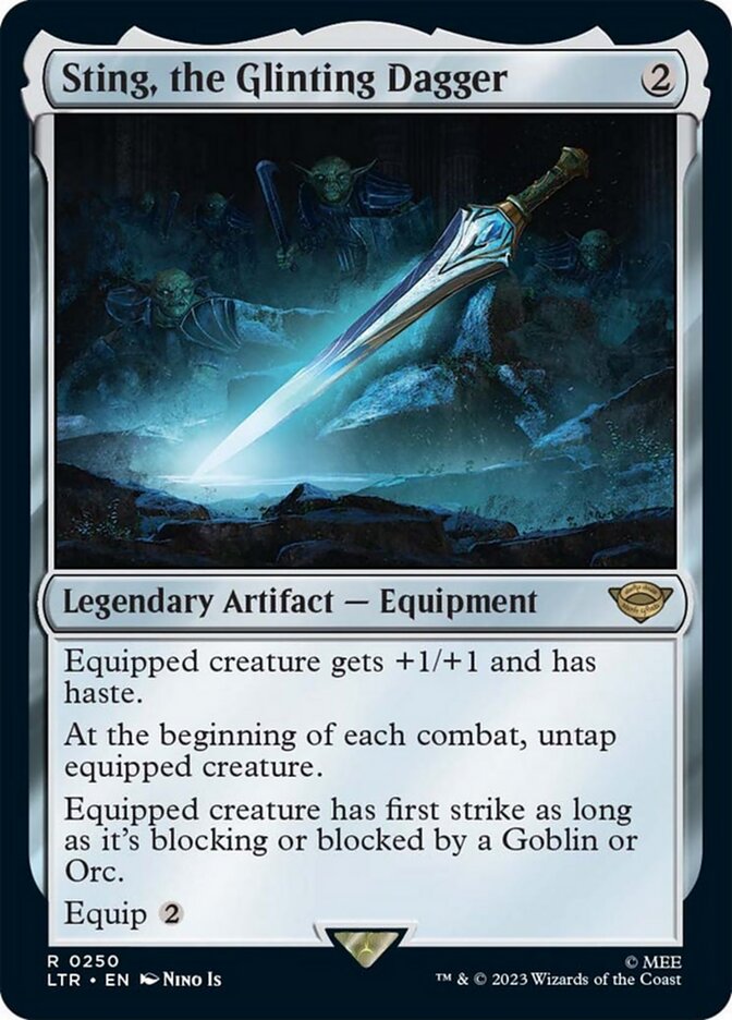 Sting, the Glinting Dagger - Foil