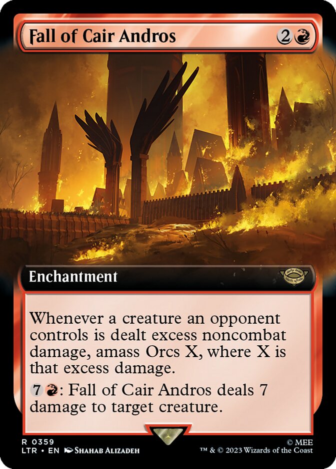 Fall of Cair Andros ~ Extended Art (359) - Foil