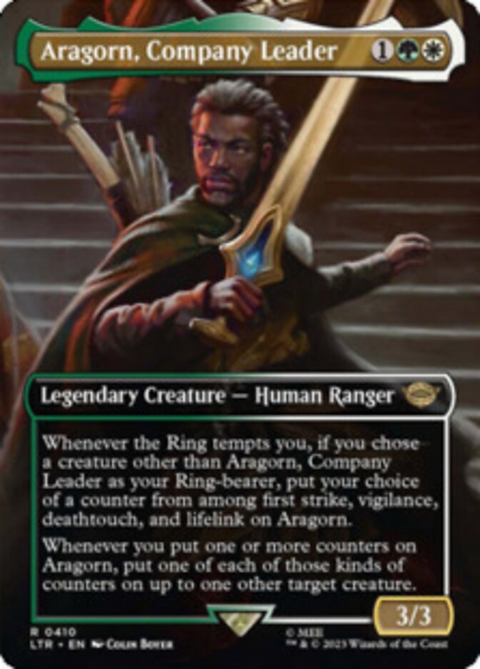 Aragorn, Company Leader - Foil - Borderless