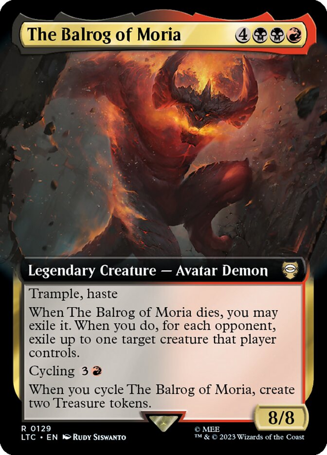 The Balrog of Moria - Extended Art