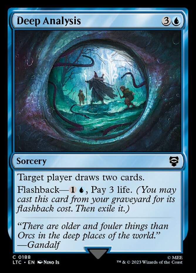 Deep Analysis Light Play, English Magic the Gathering MTG Commander: The lord of | eBay Deep Analysis Light Play, English Magic the Gathering MTG Commander: The lord of | eBay