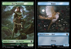 Elf Warrior // Bird Double Sided Token