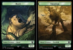 Beast Token // Treefolk  Token