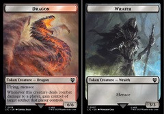 Dragon // Wraith Double-Sided Token