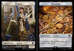 Human (004) // Treasure (012) Double-Sided Token