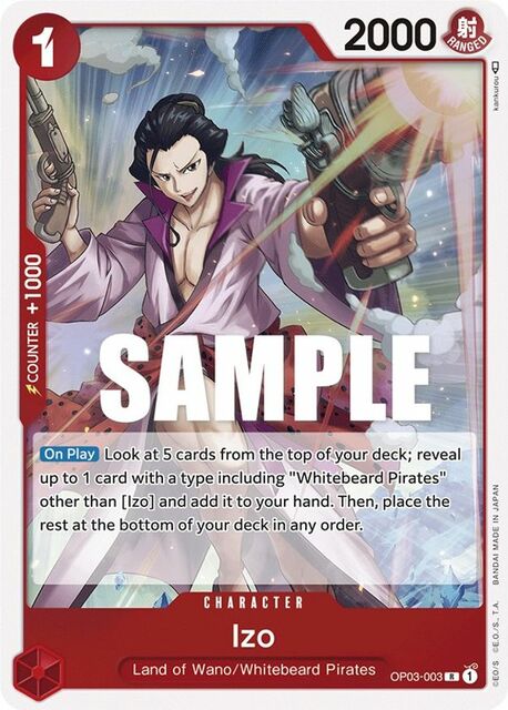 Izo - OP03-003 - R - Foil