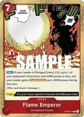 Flame Emperor - OP03-016 - R - Foil