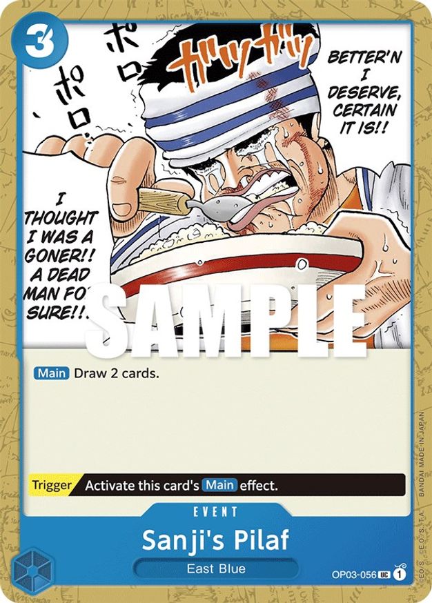 Sanjis Pilaf - OP03-056 - UC