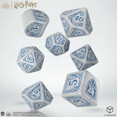 Harry Potter: Ravenclaw Modern Dice Set - White