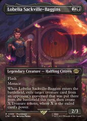 Lobelia Sackville-Baggins - Prerelease Promo (Non-Foil, Not Stamped)