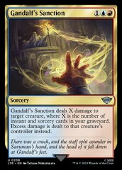 Gandalf's Sanction - Foil