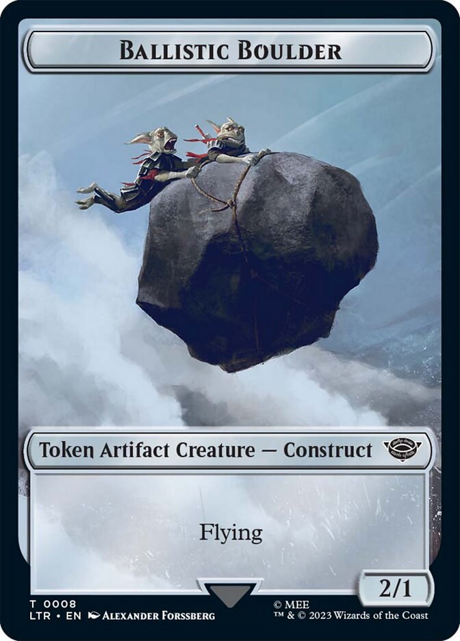 Ballistic Boulder Token - Magic Singles » Command Zone » Universes 