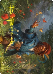 Tom Bombadil Art Card - Gold-Stamped Signature