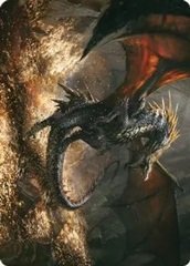 Cavern-Hoard Dragon Art Card