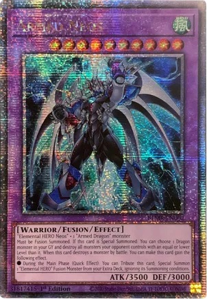 Armed Neos - BLMR-EN002 - Quarter Century Secret Rare - 1st Edition