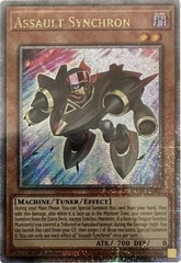 Assault Synchron - BLMR-EN003 - Quarter Century Secret Rare - 1st Edition