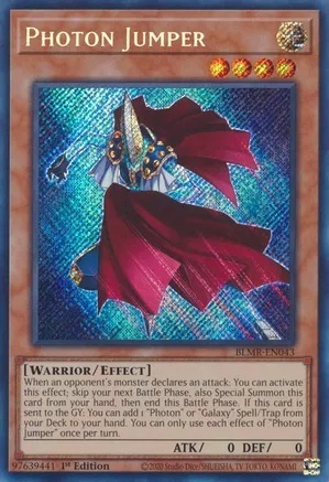 Photon Jumper - BLMR-EN043 - Secret Rare - 1st Edition
