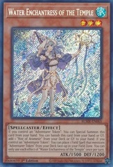 Water Enchantress of the Temple - BLMR-EN065 - Secret Rare - 1st Edition