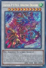 Ukiyoe-P.U.N.K. Amazing Dragon - BLMR-EN075 - Secret Rare - 1st Edition