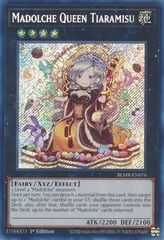 Madolche Queen Tiaramisu - BLMR-EN076 - Secret Rare - 1st Edition