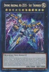 Divine Arsenal AA-ZEUS - Sky Thunder - BLMR-EN084 - Secret Rare - 1st Edition